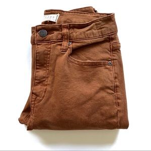 Harper Heritage Burnt Orange Skinny Jeans
